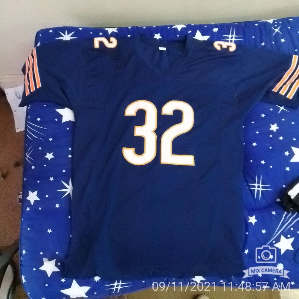Autographed David Montgomery NFL Chicago bears jer
